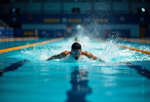 swimmer training pool